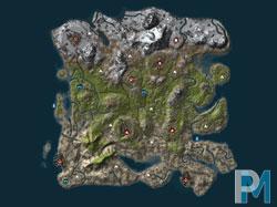 серверы Rust с картой procedural map